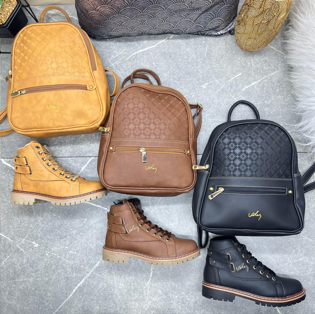 COLECCIÓN BOTINES + BOLSO | VÉLEZ